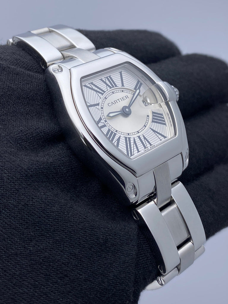 Cartier Roadster W62016V3 Stainless Steel Ladies Watch