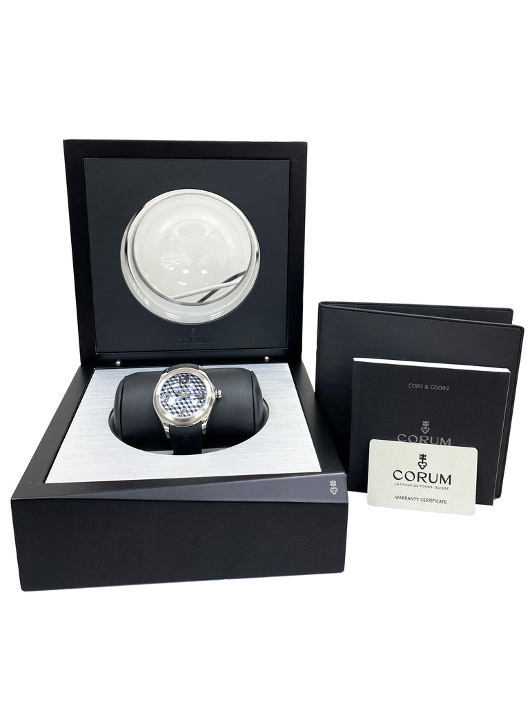 Corum Bubble 082.310.20-0371 VA01 Limited Edition Mens Watch Box Paper