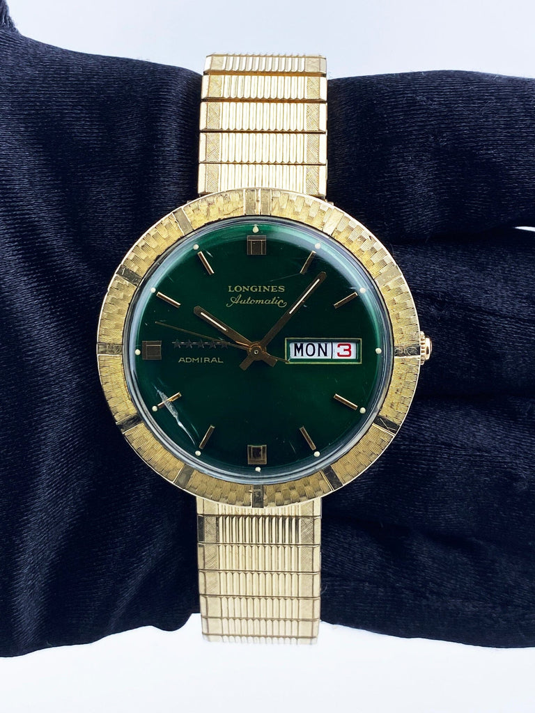 Longines Admiral 5 Star Green Dial Watch