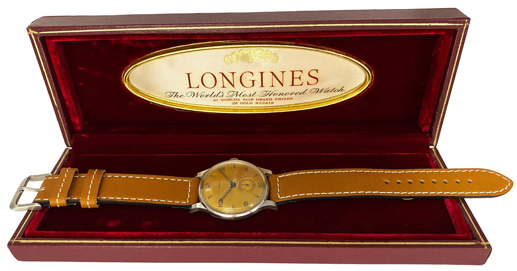 Longines Vintage Stainless Steel Mens Watch