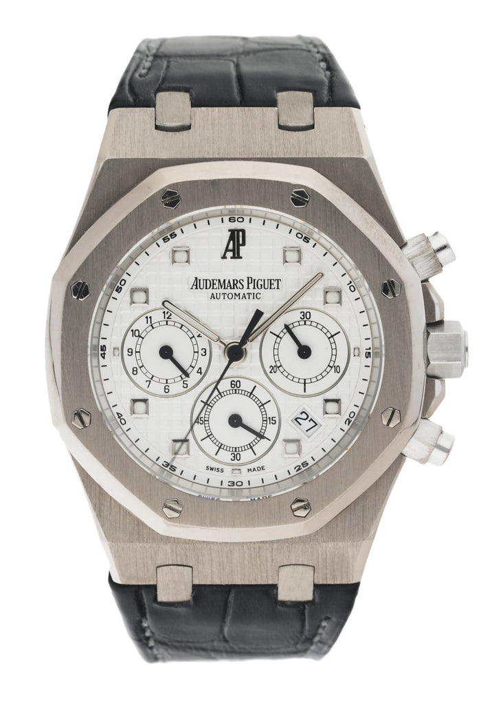 Audemars Piguet 26022BC 18K White Gold Chronograph Men s Watch