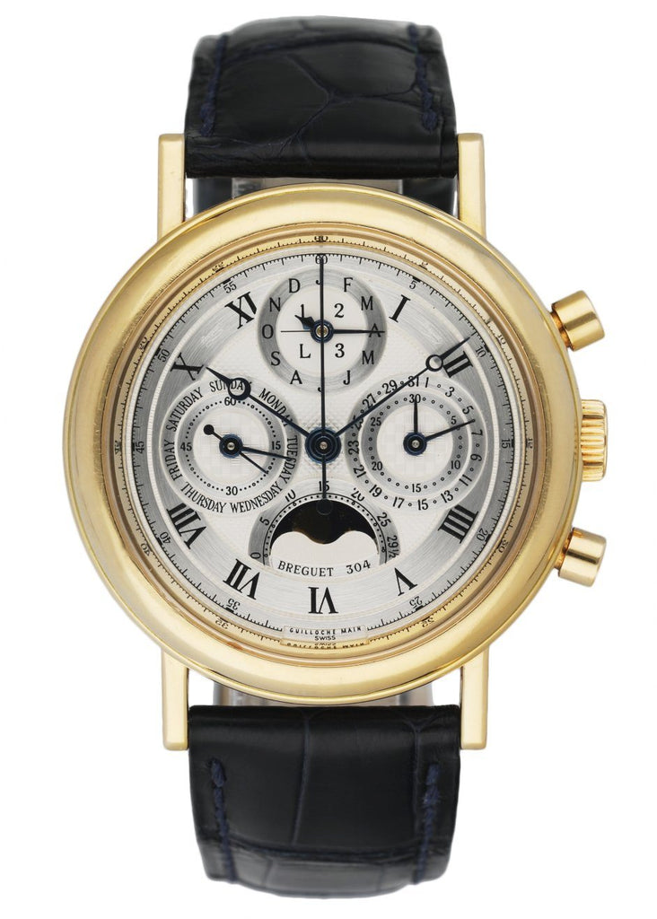 Breguet Classique Perpetual Calendar 3617 18k Yellow Gold Men s Watch