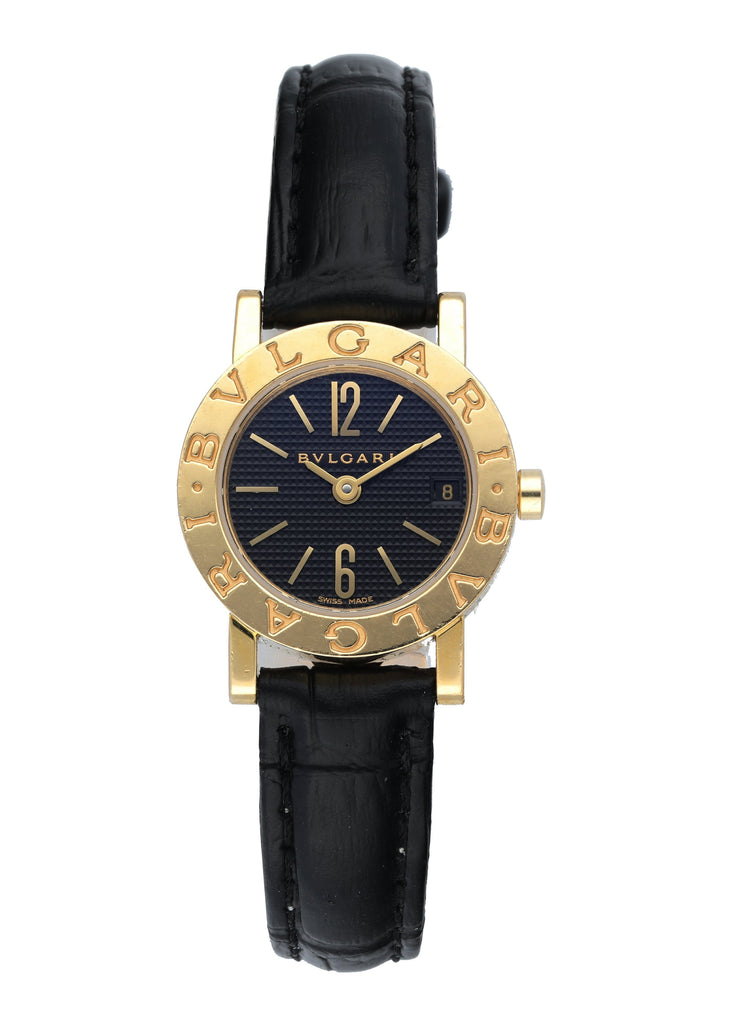 Bvlgari yellow gold discount watch bb 23 women