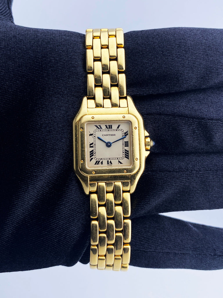 Cartier Panthere 8057929 18K Yellow Gold Ladies Watch