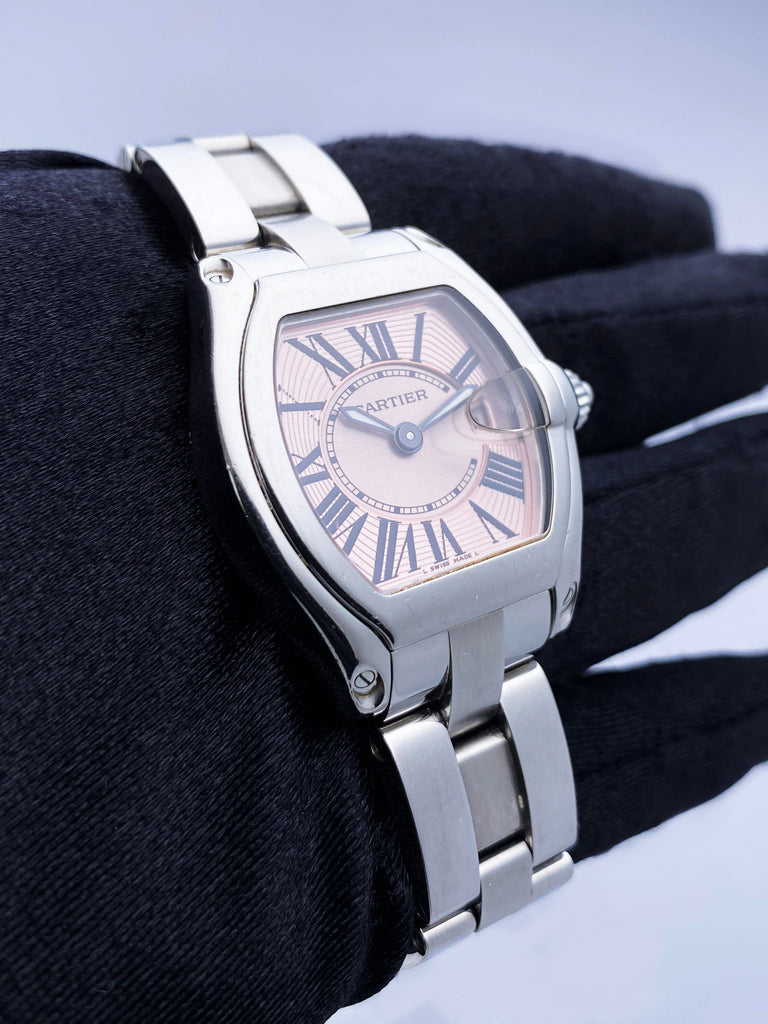 Cartier roadster pink outlet face