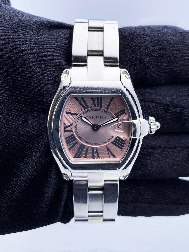 Cartier roadster pink face sale