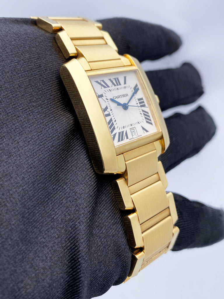 Cartier Tank Francaise W50001R2 Yellow Gold