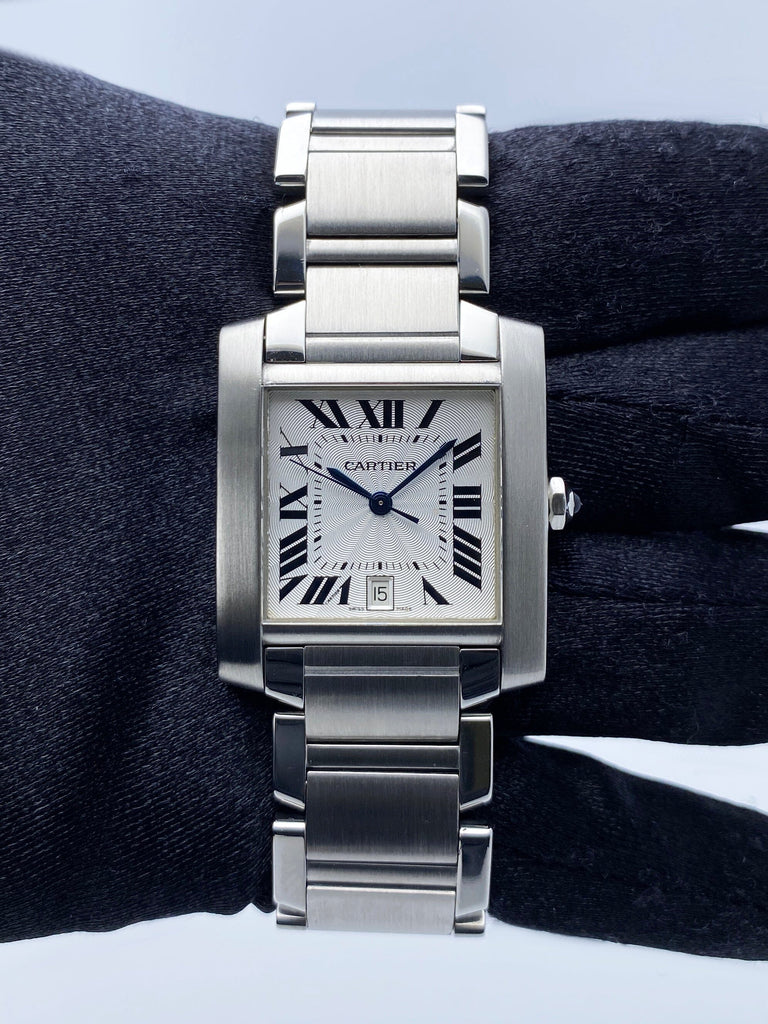 Cartier tank hotsell francaise w51002q3