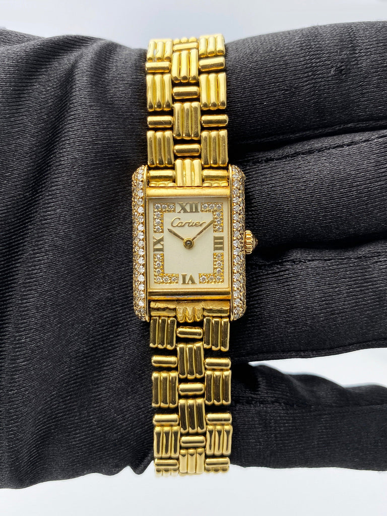 Cartier Tank Louis 18K Yellow Gold Women's Watch