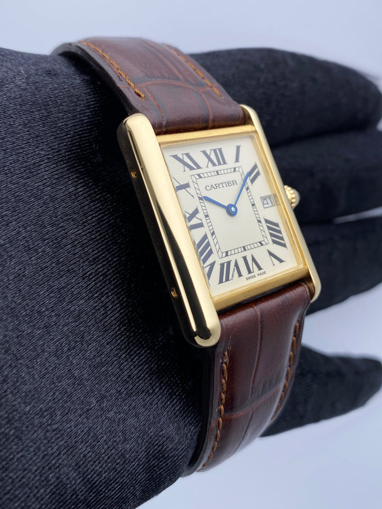 Cartier Tank Louis 18K Yellow Gold Watch W1529756