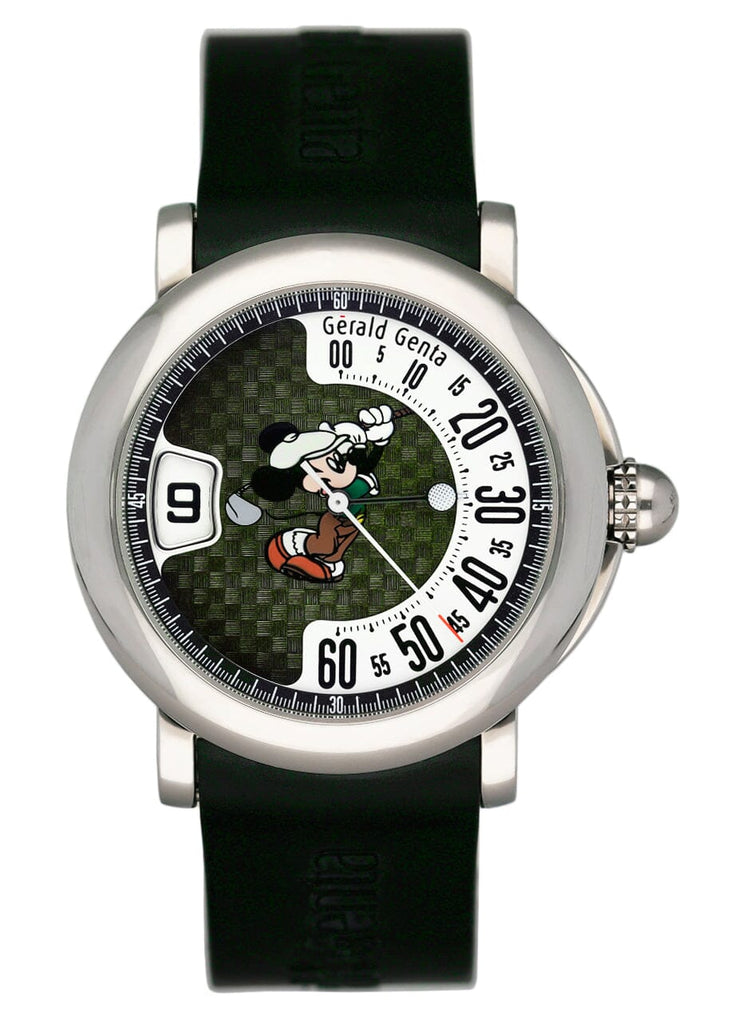 G rald Genta Retro Fantasy RSF.L.10 Micky Mouse Golfing Dial Mens Watc