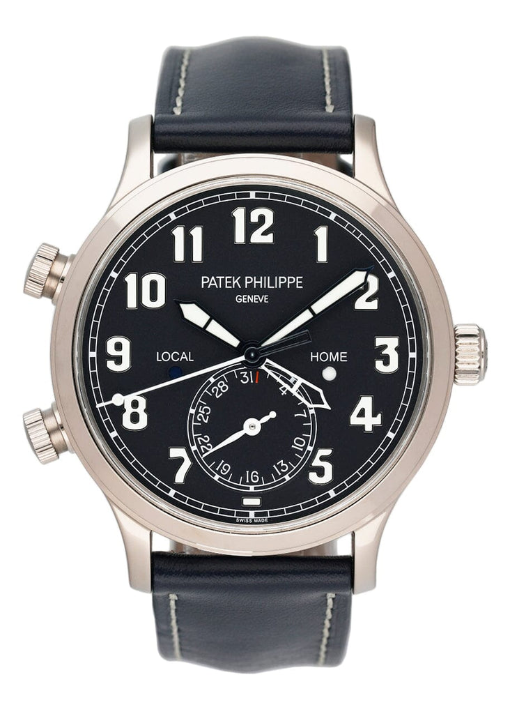 Patek Philippe Complication 5524G Calatrava Pilot Travel Time Watch Bo