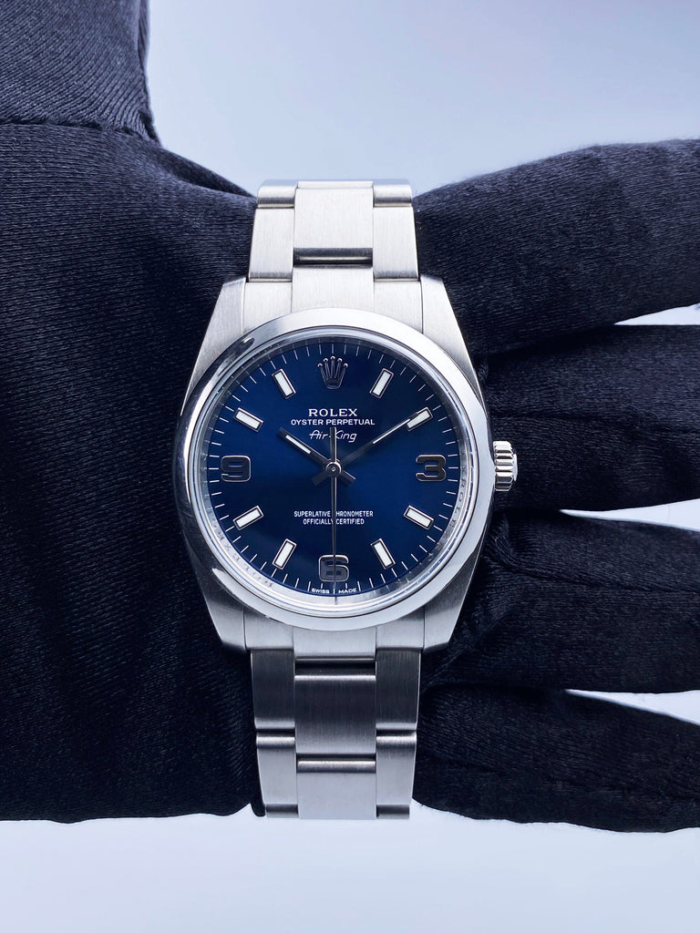 Rolex on sale 114200 blue