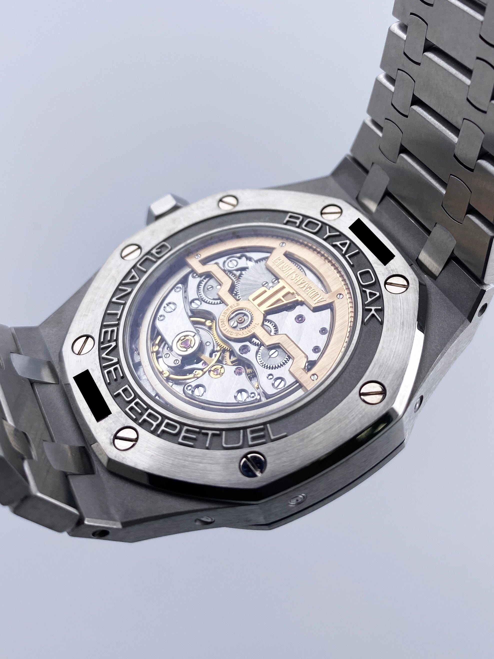 Audemars Piguet Royal Oak 26574ST White Dial Perpetual Calendar Mens W