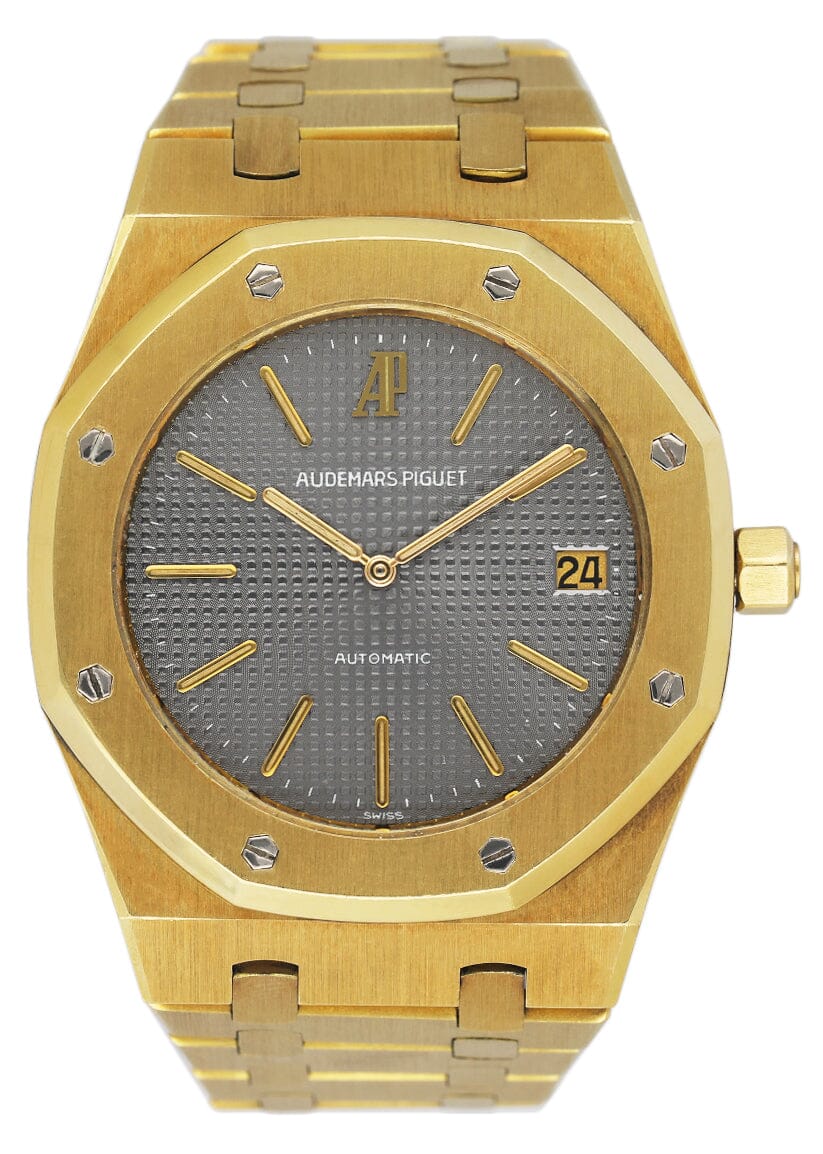 Audemars Piguet Royal Oak Jumbo 5402BA Gray Dial Mens Watch