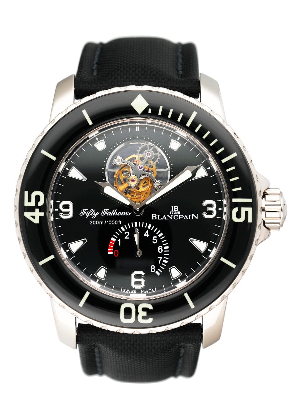 Blancpain fifty fathoms tourbillon best sale