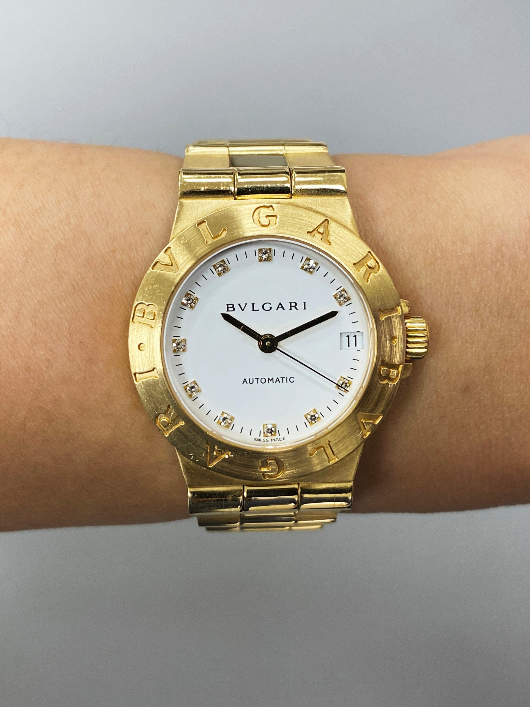 Bvlgari diagono 18k best sale