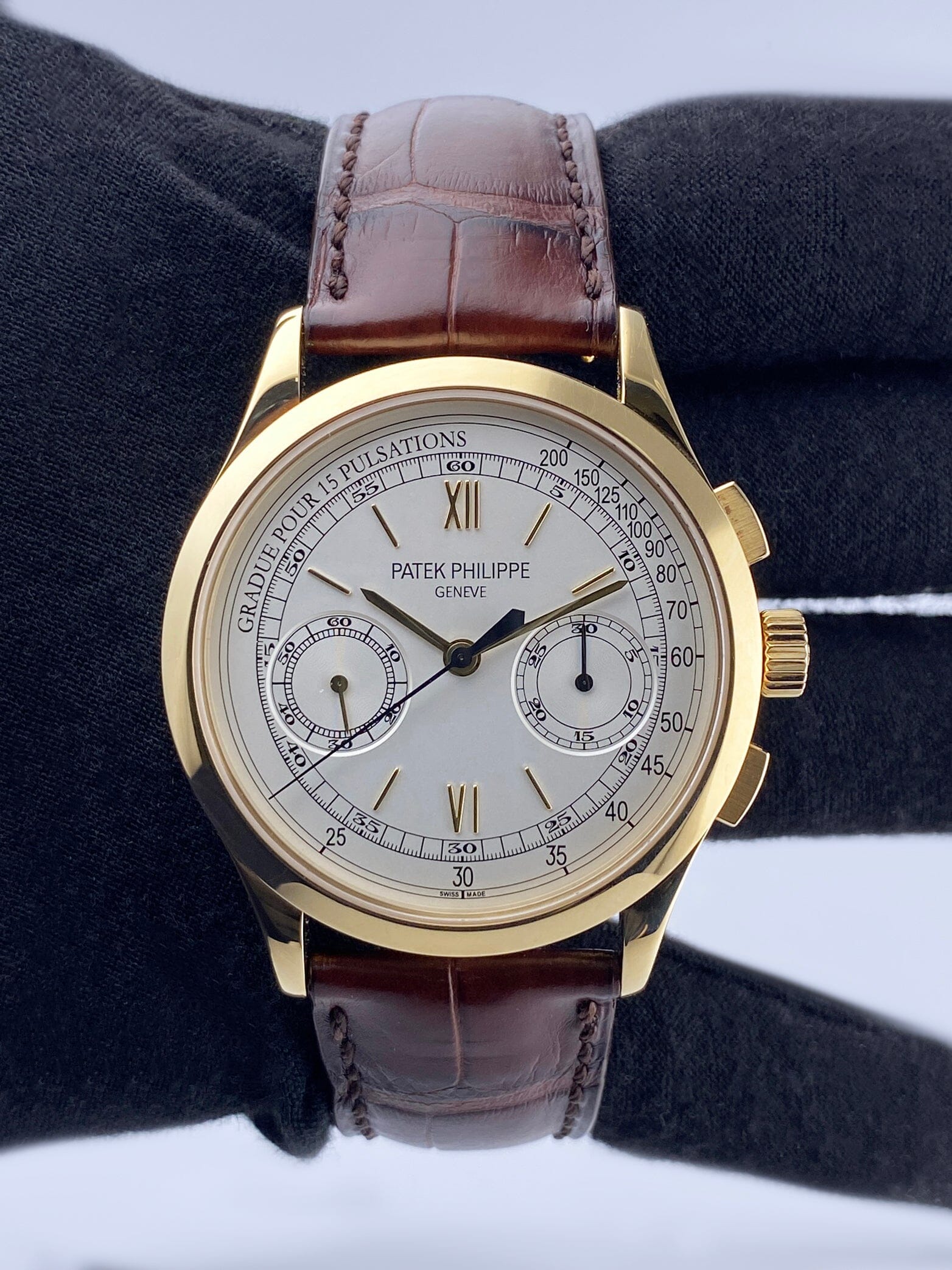 Patek philippe silver best sale