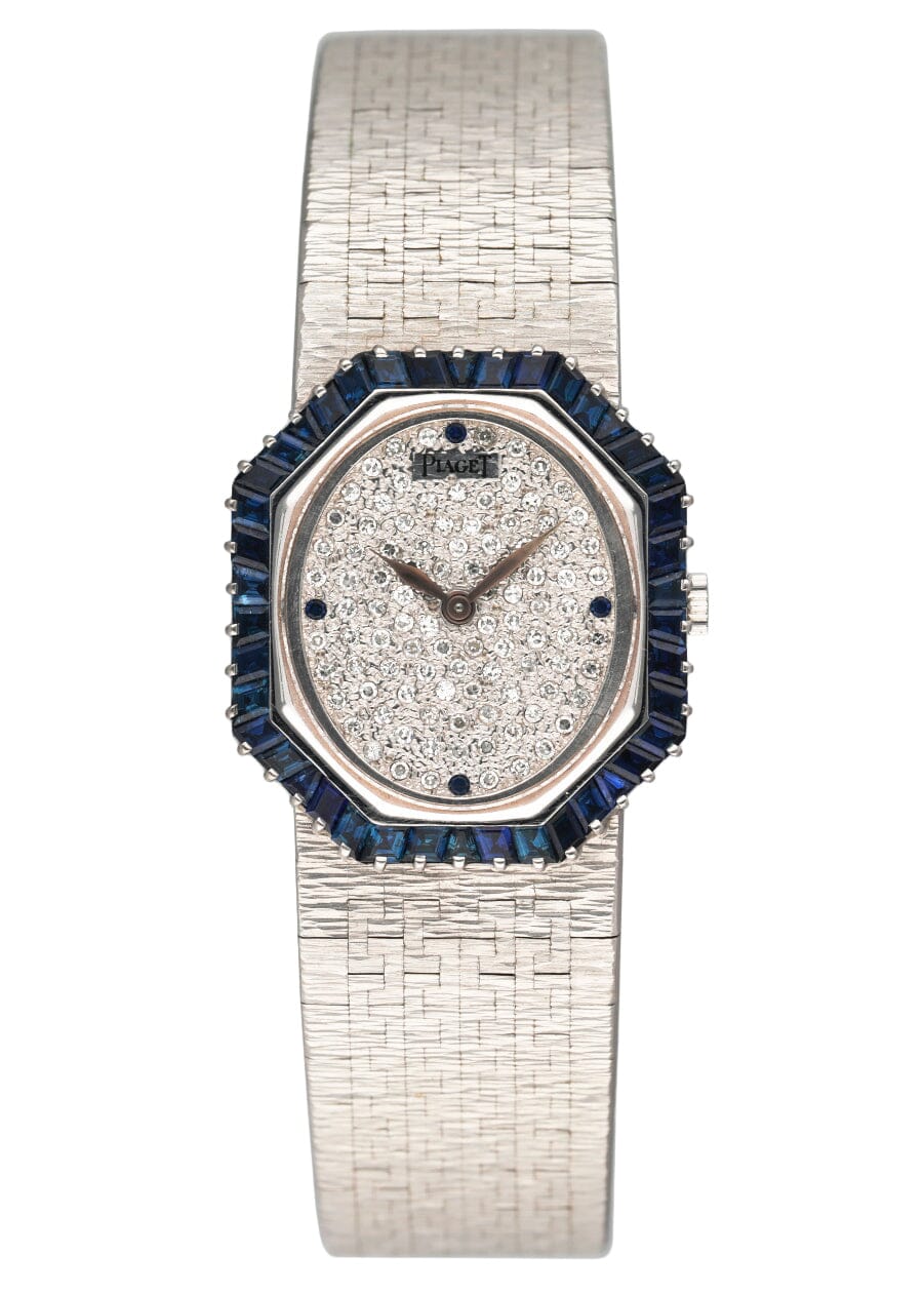 Piaget 93414A6 Pave Dial 18K White Gold Ladies Watch