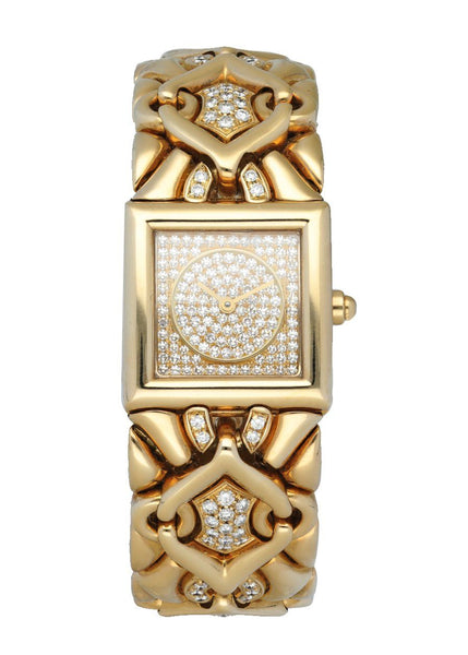 Bulgari Parentesi BJ06 Yellow Gold, Diamond Dial & Bracelet