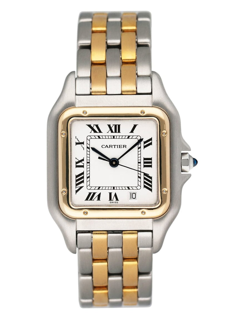 Cartier Panthere 110000R Midsize Two Row Ladies Watch