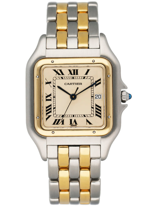 Cartier Panthere Jumbo 187957 Two Tone Mens Watch