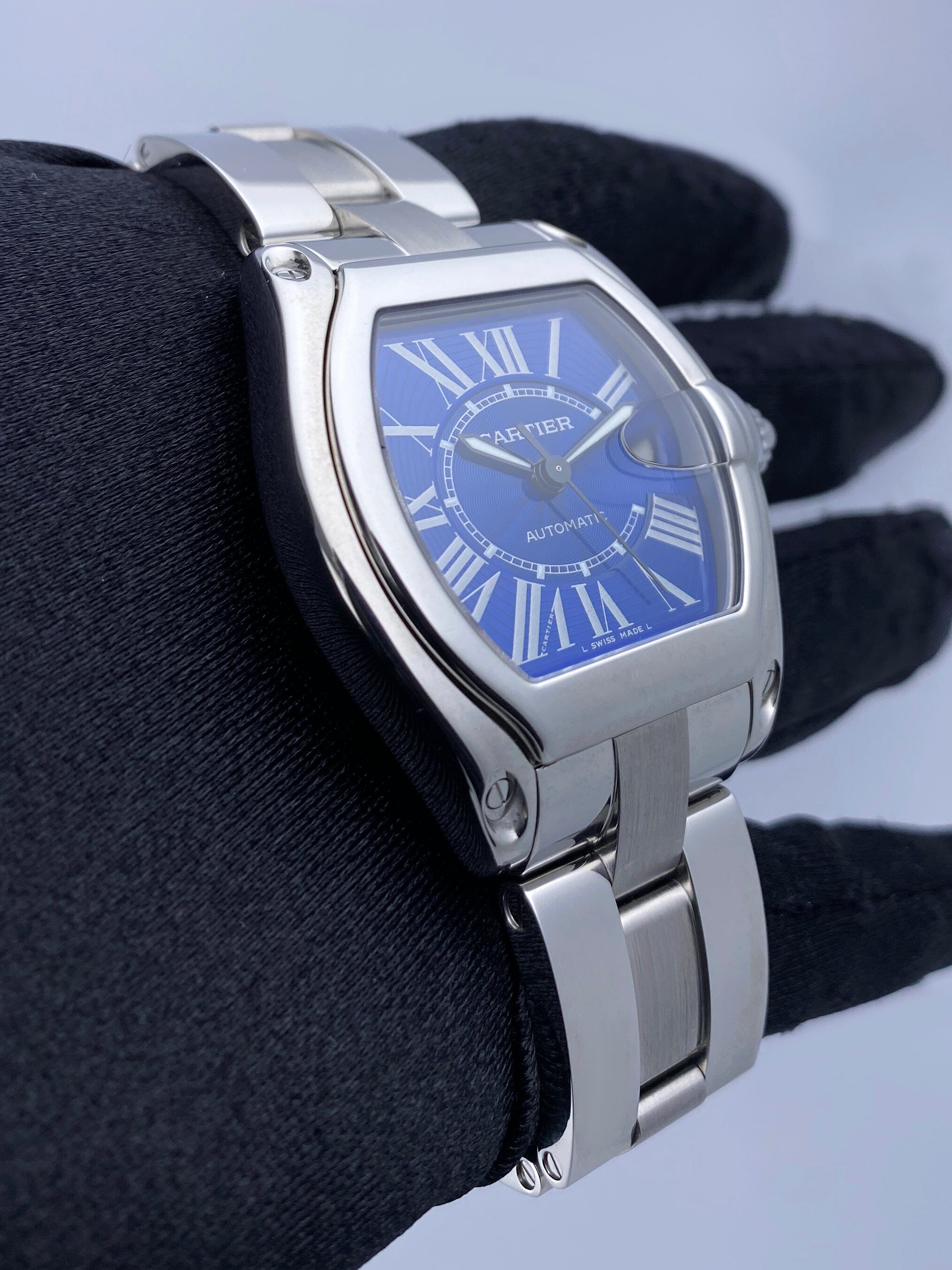 Cartier roadster w62025v3 best sale