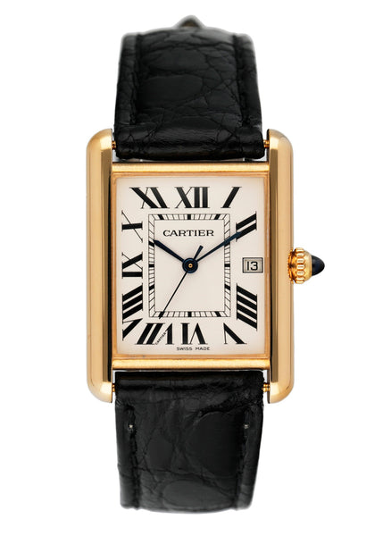 Cartier Tank Louis Cartier 18K Rare 2441 Gelbgold 750