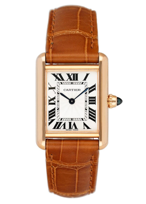 Cartier Tank Louis Small WGTA0010 18K Rose Gold Ladies Watch
