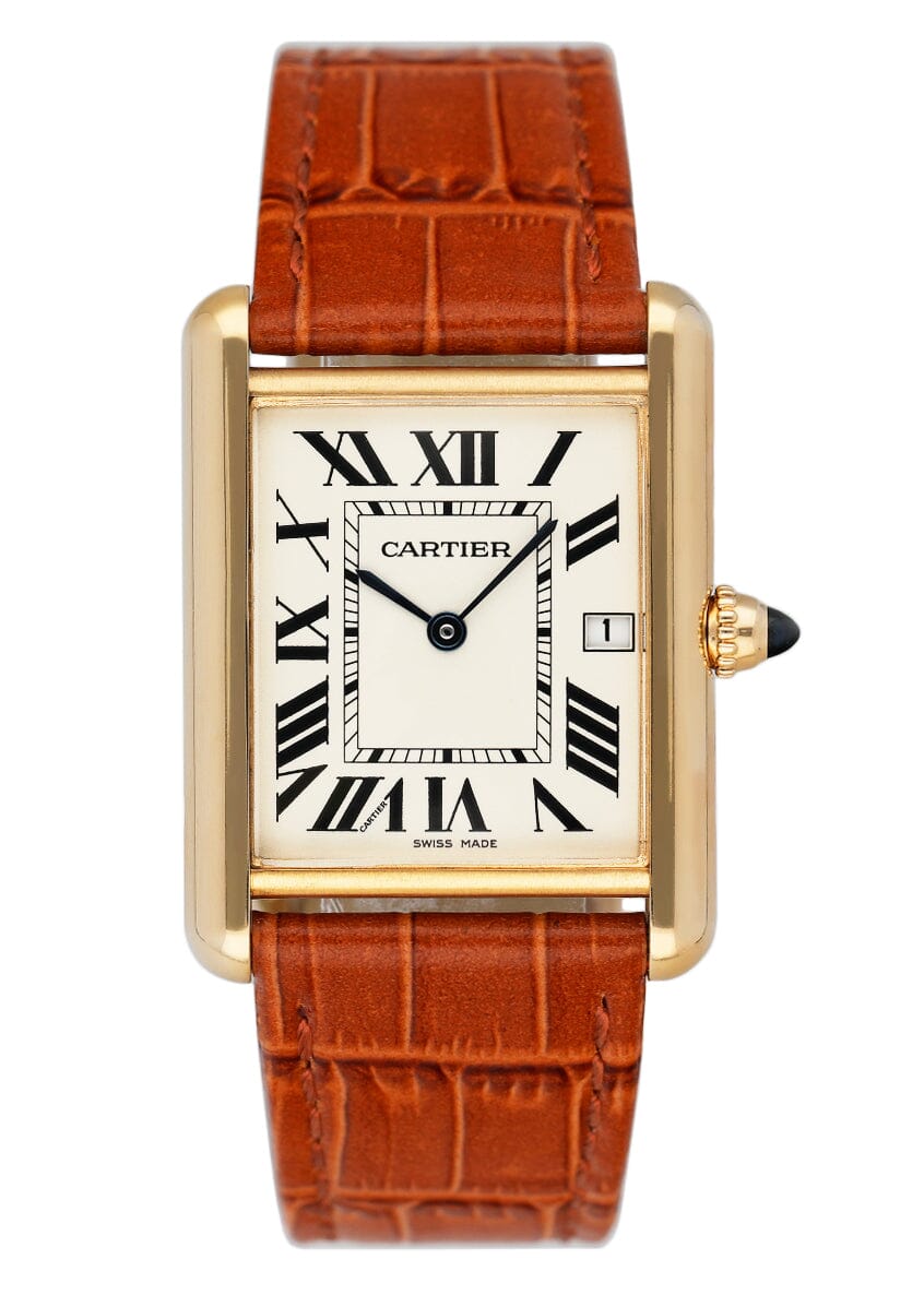 Cartier tank outlet louis mens watch