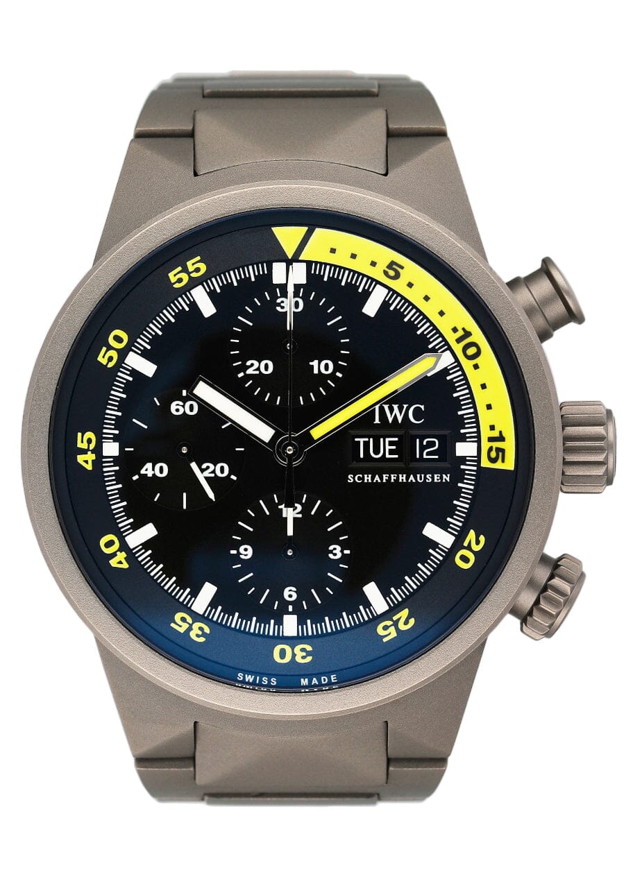 IWC Aquatimer IW371903 Titanium Chronograph Mens Watch