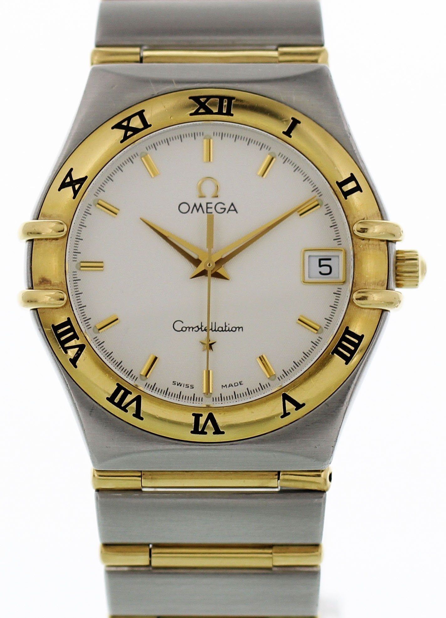 Omega Constellation 396.1201 Stainless Steel and 18K Yellow Gold Watch