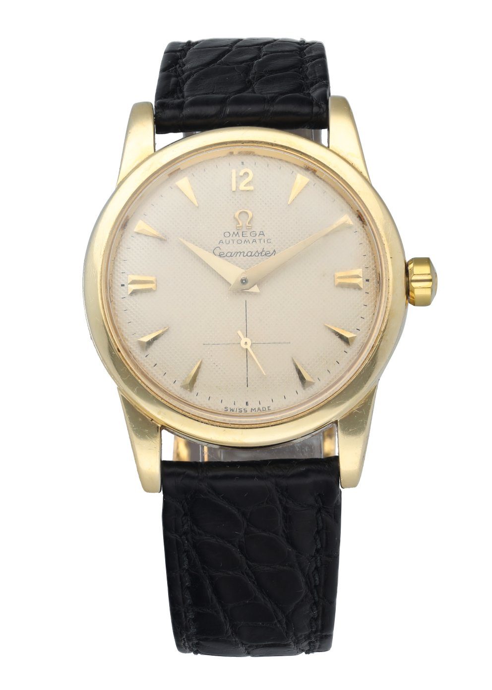 Omega Seamaster 2576 14K Gold Plated Mens Watch