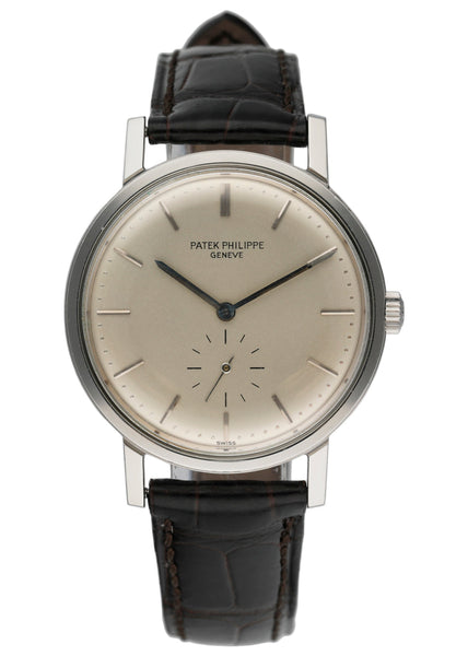 Patek philippe calatrava steel hot sale