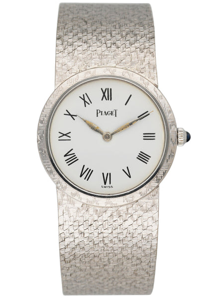 Piaget Classique 924 B 68 18k White Gold Ladies Watch