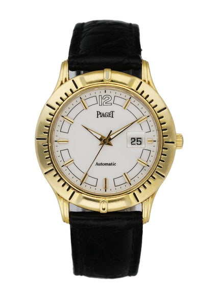 Piaget Polo 24010 M 501 D 18K Yellow Gold Men s Watch