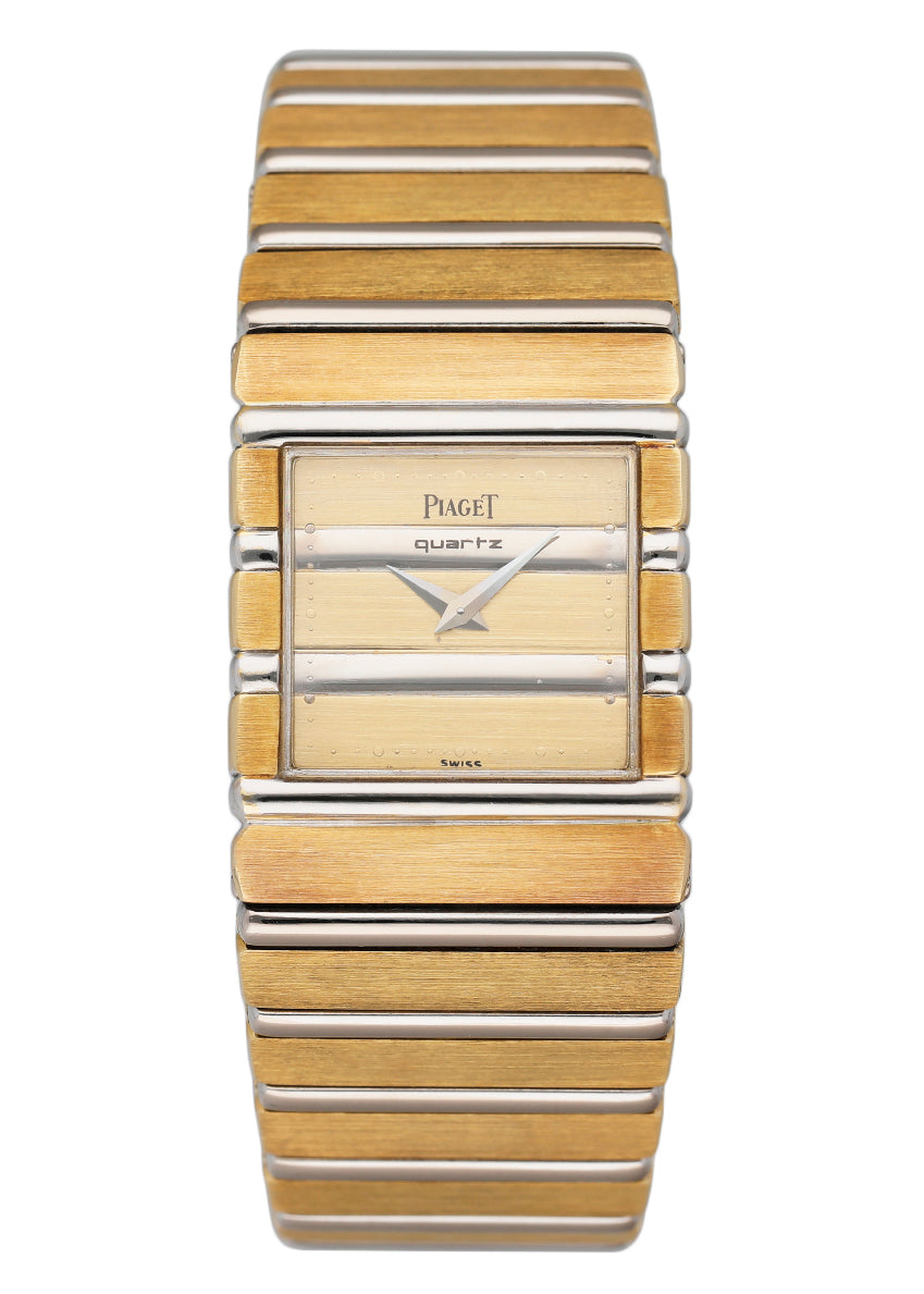 Piaget Polo Square 7131 C701 Two Tone Watch