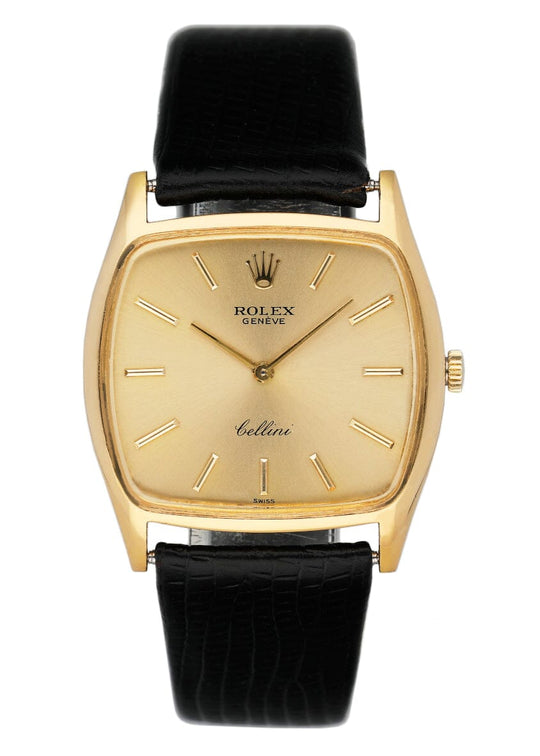 Rolex gold cellini outlet watch