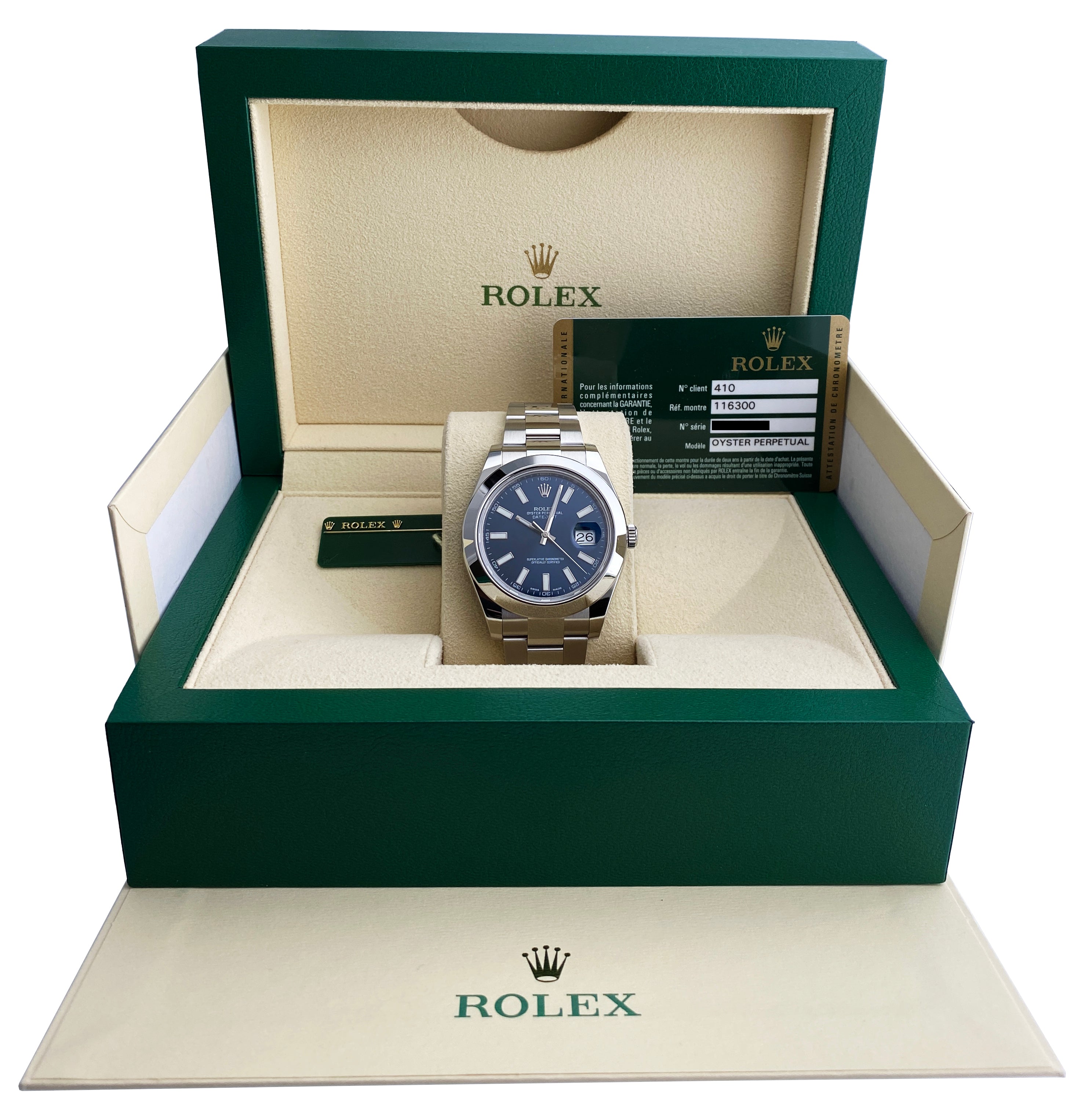 Rolex box datejust sale