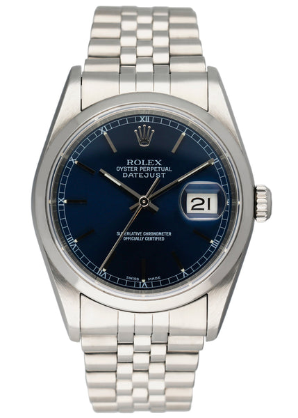 Rolex 16200 cheap blue dial