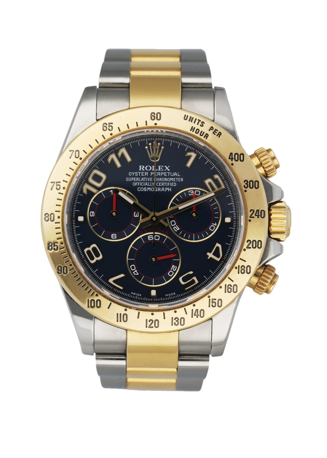 Rolex Daytona 116523 Cosmograph Blue Racing Dial Watch