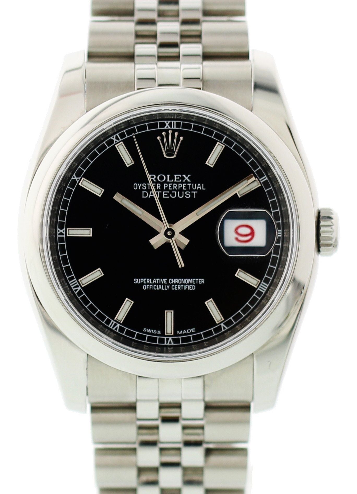 Rolex Oyster Perpetual Datejust 116200 W Rolex Card