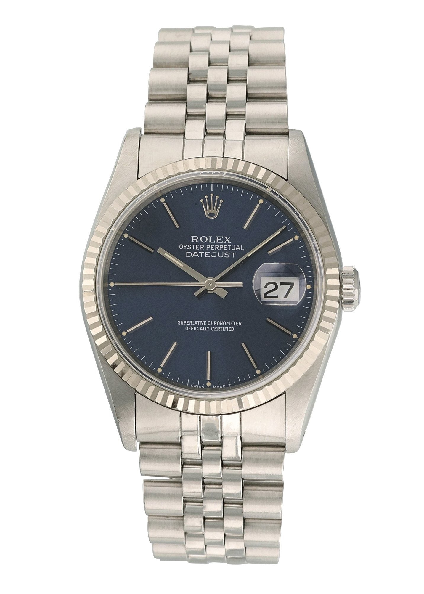 Rolex Oyster Perpetual Datejust 16234 Mens Watch