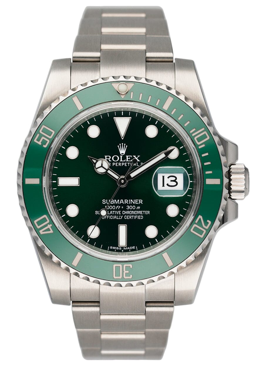 Rolex Submariner Date Green Hulk 40mm 116610LV 2019 Full Kit