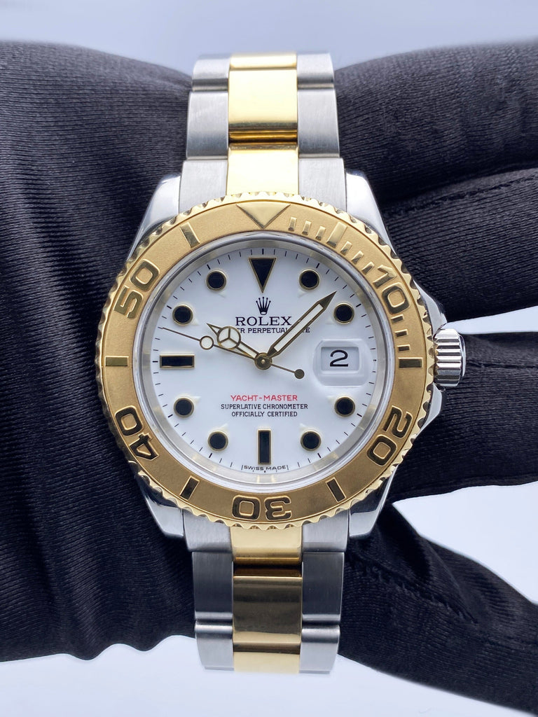 rolex yacht master 40 white